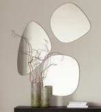WOOOD Philou Spiegel - Glas/Metaal - Zwart - 80x50x0,5, Verzenden, Nieuw