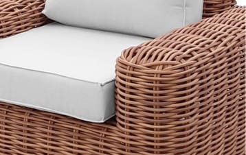 Meera - Lounge Tuinstoel - Wicker - The Outsider, Verzenden, Nieuw