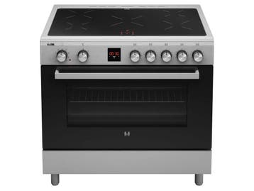 ETNA FI590RVS - Inductiefornuis 5 kookzones 105 liter RVS, Verzenden, Zo goed als nieuw