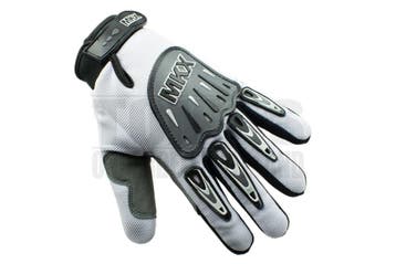 Handschoenen set cross wit / zwart (diverse maten) MKX, Motoren, Ophalen of Verzenden, Nieuw met kaartje, MKX