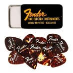 Fender opbergblikje met 12 plectrums: thin, medium en heavy, Muziek en Instrumenten, Ophalen of Verzenden, Nieuw
