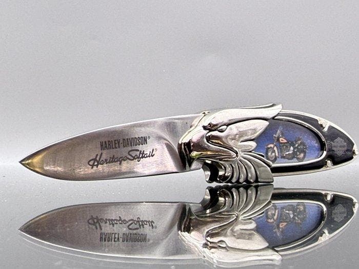 Harley Davidson & Franklin Mint - 925 Sterling Silver Plated, Antiek en Kunst, Curiosa en Brocante