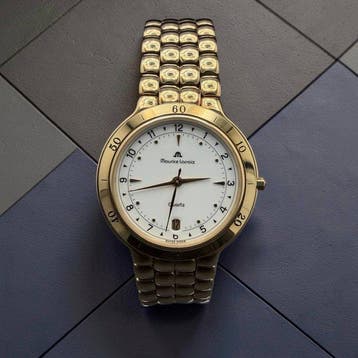 Maurice Lacroix - Classic Quartz Gold-Plated (Date) - Zonder, Nieuw