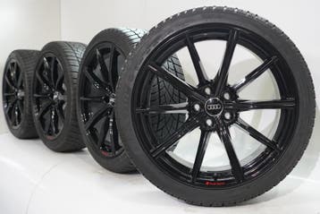 Audi RS4 RS5 B9 RS 19 inch velgen Dunlop Winterbanden Origin, Auto-onderdelen, 19 inch, Gebruikt, Velg(en), Winterbanden