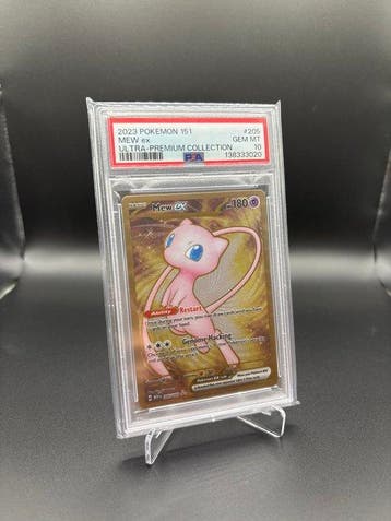 Pokémon - 1 Graded card - Mew ex #205 Metal 151 UPC Promo -, Hobby en Vrije tijd, Verzamelkaartspellen | Pokémon, Nieuw