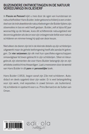Met passie en penseel / Landleven 9789492500922 Hans Bulder, Boeken, Verzenden, Zo goed als nieuw, Hans Bulder