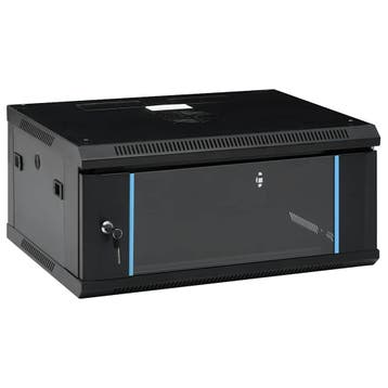 vidaXL Netwerkkast voor aan de muur 4U 19 IP20 600x450x285, Verzenden, Nieuw