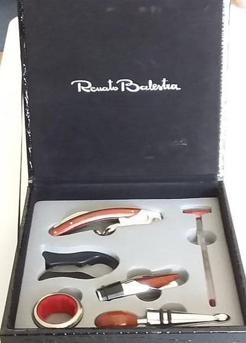 Renato Balestra - Renato Balestra - Kurkentrekker - Hout,, Antiek en Kunst