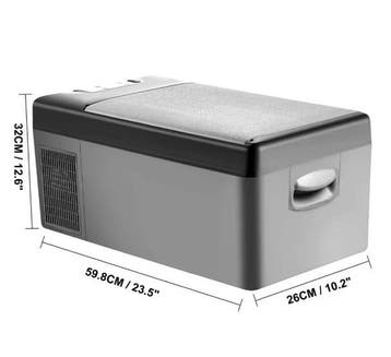 Auto Koelbox 15L Compressor Koelkast 12V/24V Camping, Verzenden, Nieuw