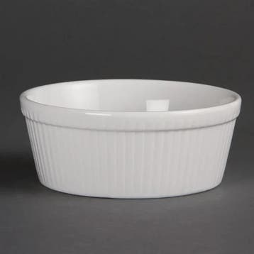 Whiteware ronde taartschaal | 5,3(h)x13,4cm | 6 stuks, Verzenden