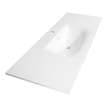 Brauer Glacier Wastafel - 120 cm - met 1 Spoelbak en 1, Ophalen of Verzenden, Nieuw