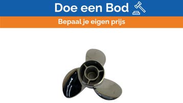 Bieden: Michigan Apollo 3-Blade Stainless Steel Propeller 1, Ophalen of Verzenden, Nieuw