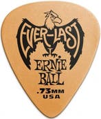 Ernie Ball 9190 Everlast plectrum 0.73 mm 12-pack, Ophalen of Verzenden, Nieuw, Akoestische gitaar