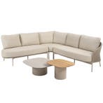 Florence hoek loungeset 5 delig latte rope Taste 4SO, Tuin en Terras, Tuinsets en Loungesets, Ophalen of Verzenden, Nieuw