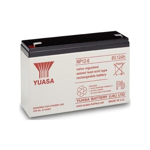 Yuasa Np12-6 Accu 6V 12Ah 151X50X100, Auto diversen, Onderhoudsmiddelen, Verzenden