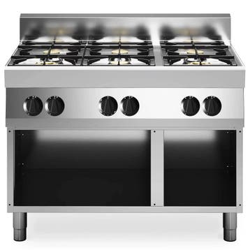 Fornuis | FUN 700 | Aardgas | 6 Branders (4x 3.7kW + 2x, Verzenden, Nieuw in verpakking