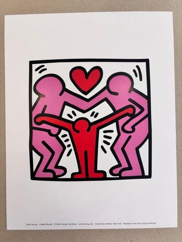 Keith Haring (after) - Family / New York 80s