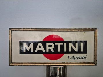 Martini - Martini reclamebord - rob otten - Reclamebord -