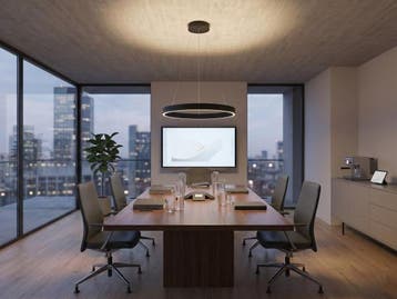 Veiling - Hanglamp Zwart 60cm 40W LED CCT 3 Kleur & 3 Stappe, Nieuw
