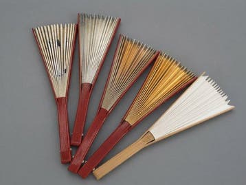 Collection of 5 Traditional Japanese Chukei (Buddhist Monks