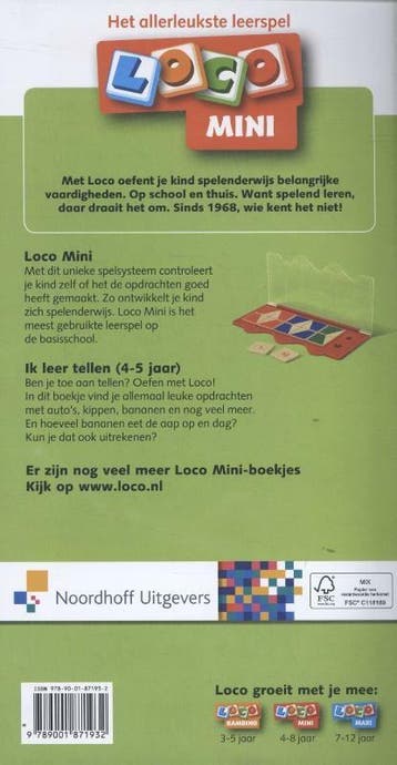 Ik leer tellen / Mini Loco 9789001871932 Wim Swier, Verzenden, Gelezen, Wim Swier