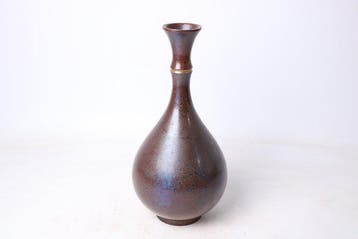 Vaas - Brons - Japan - Kristallijne patina (Zonder
