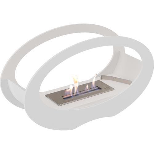 Bio Ethanol Tafelhaard Echo White, Huis en Inrichting, Haarden