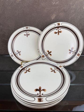 Rosenthal Studio-Linie – Siena Brown – Hand-Painted Dinner, Antiek en Kunst