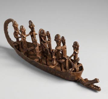 Pirogue 34 cm - Dogon - Mali (Zonder minimumprijs)