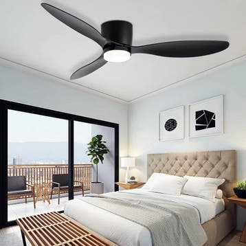 Plafondventilator LED Scandinavisch Stil Modern, Verzenden, Nieuw