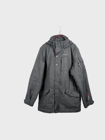 Tenson Parka Dames maat WL / Long Grijs Vintage, Ophalen of Verzenden, Nieuw