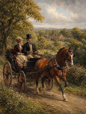 Shayer - A Carriage Ride - XL - 60x80cm - 1/1 Limited