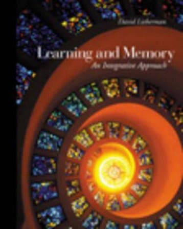 Learning and Memory - David Lieberman 9780534619749, Boeken, Verzenden, Zo goed als nieuw, David Lieberman