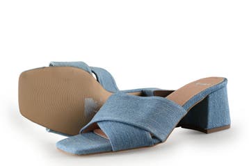 Manfield Pumps in maat 37 Blauw, Kleding | Dames, Schoenen, Pumps, Zo goed als nieuw, Manfield, Verzenden