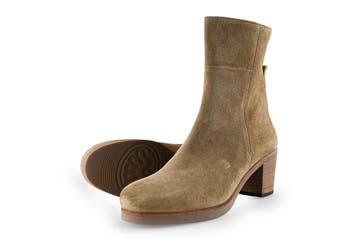Shabbies Amsterdam Enkellaarzen in maat 40 Beige, Shabbies Amsterdam, Verzenden, Beige, Lage of Enkellaarzen