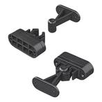 ProPlus Deurvanger met flexibele klem - zwart - 2-delig -..., Ophalen of Verzenden, Nieuw