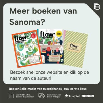 Flow vakantieschrijfboek 8710722010325 Sanoma, Verzenden, Gelezen, Sanoma