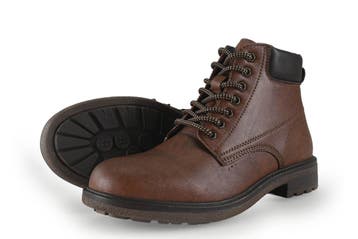Cafe Moda Veterboots in maat 42 Bruin, Bruin, Verzenden, Boots, Zo goed als nieuw