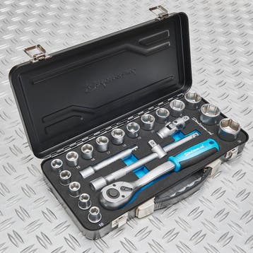 Datona Dopsleutelset Datona 10 t/m 32mm met  1/2 ratel -, Ophalen of Verzenden, Nieuw