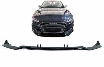 Voorspoiler Audi A4 B9 8W S-Line (2016-2018) Glans Zwart, Ophalen of Verzenden, Nieuw