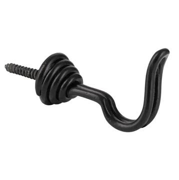 Draadhaak 50mm ijzer zwart, Verzenden, Nieuw