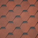IKO shingle Superglass Hex Tile Red Ultra (20) - 2,00 m2, Ophalen of Verzenden, Nieuw