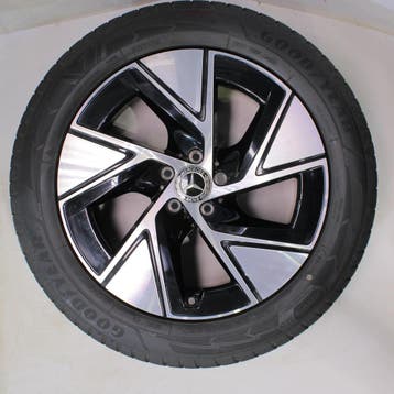Mercedes GLC X254 19 inch velgen Goodyear Winterbanden Origi, 19 inch, Gebruikt, Velg(en), Winterbanden