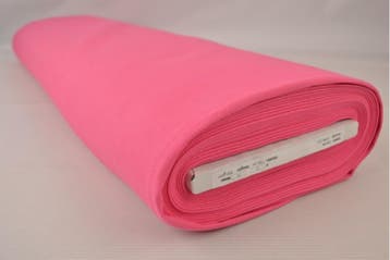 Roze canvas stof  - Goedkoop op 10 of 30 meter rol, 120 cm of meer, Ophalen of Verzenden, Katoen, Roze