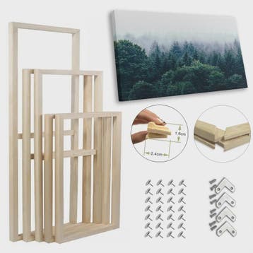 DIY Houten Canvas Frame Kit - Diverse Maten voor Schilderije, Verzenden, Nieuw