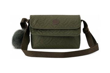 Kipling Schoudertas Groen, Sieraden, Tassen en Uiterlijk, Tassen | Damestassen, Verzenden, Zo goed als nieuw, Groen
