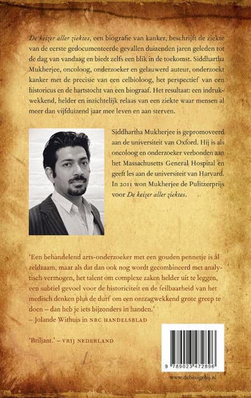 De keizer aller ziektes 9789023472896 Siddhartha Mukherjee, Boeken, Verzenden, Gelezen, Siddhartha Mukherjee