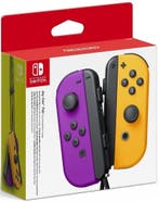 Nintendo Switch Joy-Cons Set - Paars/Oranje (In doos), Verzenden, Zo goed als nieuw