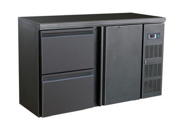 CombiSteel Barkoelkast | 350L | Zwart | Geforceerd | 1 Draai, Ophalen of Verzenden, Nieuw
