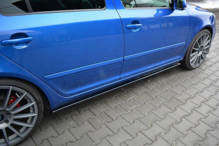 Side Skirts Diffusers Skoda Octavia RS Mk2 / Mk2 FL, Auto-onderdelen, Carrosserie en Plaatwerk, Nieuw, Verzenden